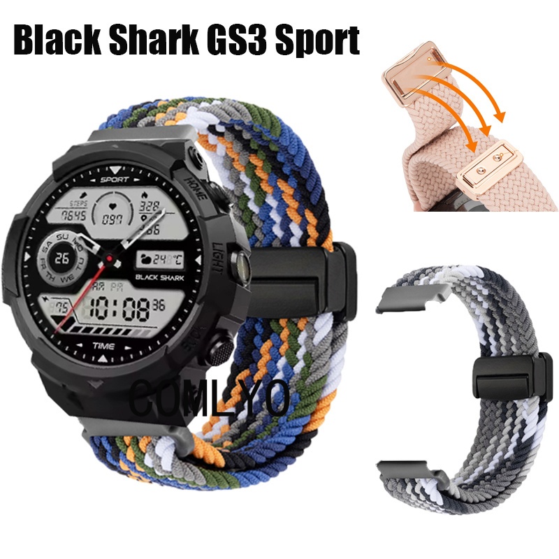 สําหรับ Black Shark GS3 Sport Smart Watch Strap Nylon Magnetic buckle Soft Women Men Watch Band