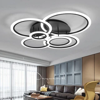 2025 ใหม่แสงหรูหราห้องนั่งเล่นโคมไฟที่ทันสมัยเรียบง่ายโคมไฟเพดานห้องนอนใหญ่ห้องรับประทานอาหารโคมไฟสร้างสรรค์
