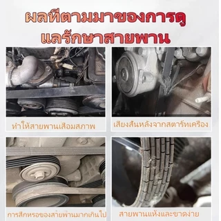 สเปรย์ฉีดสายพานรถยนต์ 680 มล. สเปรย์เครื่องยนต์ สเปรย์ลําเลียงรถยนต์ ยืดอายุสารหล่อลื่น/น้ํามันหล่อลื่น ฉีดเข็มขัด ลดเสียงเข็มขัด