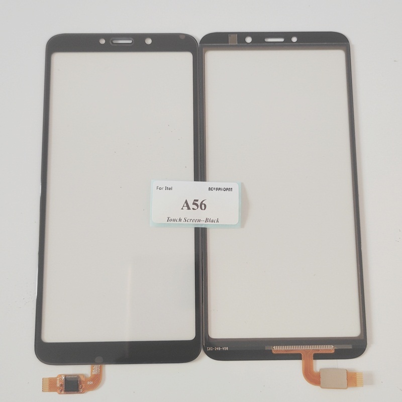 Novapat หน้าจอสัมผัสสําหรับ Itel A56 W6004 W6004P หน้าจอสัมผัส Digitizer แผงกระจกด้านหน้าแผงสัมผัสเป