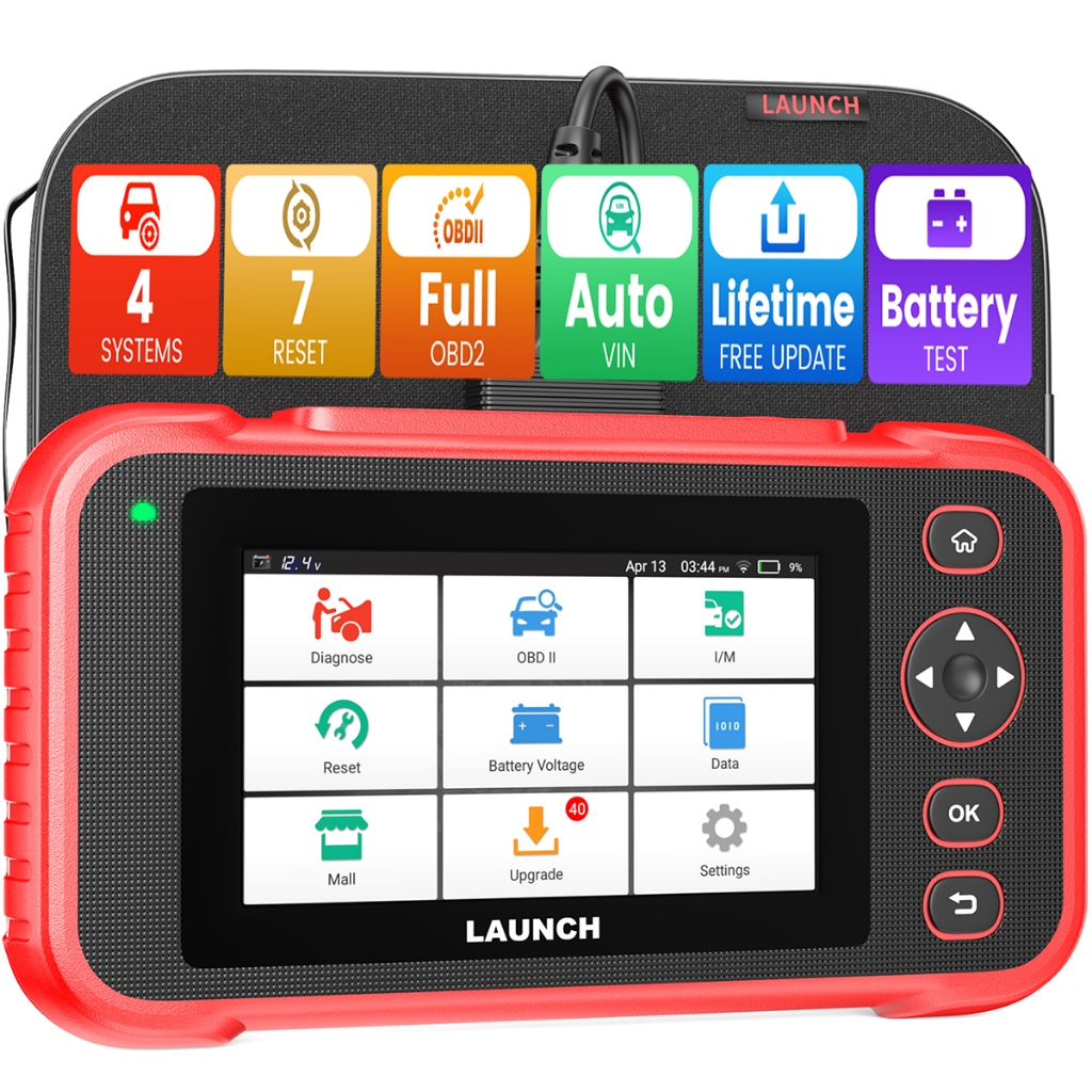 LAUNCH CRP123I V3.0 OBD2 scanner เครื่องสแกน เครื่องอ่านโค้ด วิเคราะห์ 4 ระบบรถยนต์