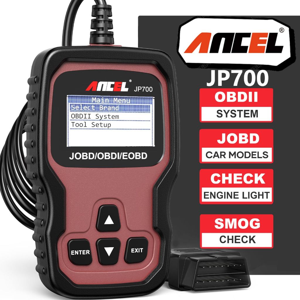 Ancel JP700 เครื่องสแกนเนอร์ Obd2 เครื่องมือวิเคราะห์รถยนต์ญี่ปุ่น เครื่องอ่านโค้ด