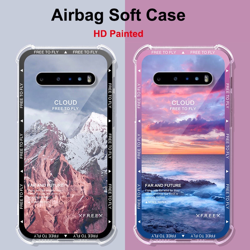 สําหรับ LG G9 ThinQ สําหรับกํามะหยี่ G9 ถุงลมนิรภัยใส TPU กันกระแทกปกหลังสําหรับ LG G8 G7 ThinQ G8X 