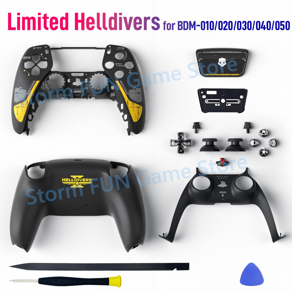 Limited Spider/Last of Us/Fortnite/Monster Hunter/Astro Bot/30th สําหรับ PS5 Controller Shell Cover Playstation 5 กรณีเปลี่ยน