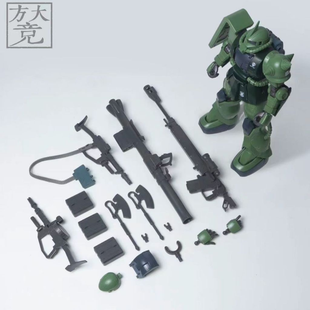 Fangdajing 1/72 Zaku Gundam Green Ver.