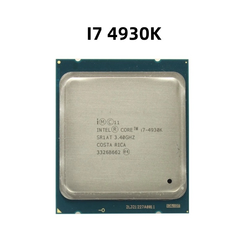 Intel Core i7 4930K X79 โปรเซสเซอร์เดสก์ท็อป 3.40 GHz 6 แกน 12 ด้ายสูงสุด 3.90 GHz 12M แคช LGA2011 ซ