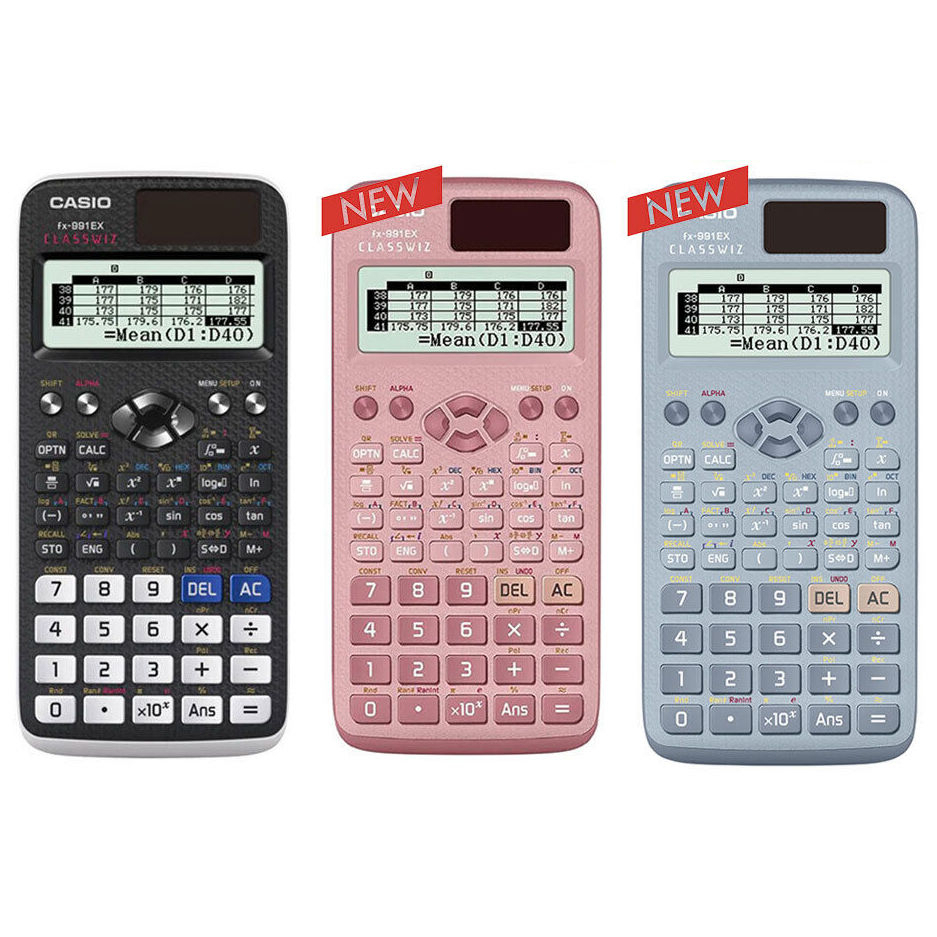 Casio FX-991EX เครื่องคิดเลขวิทยาศาสตร์ เครื่องคิดเลขวิทยาศาสตร์ Classwiz