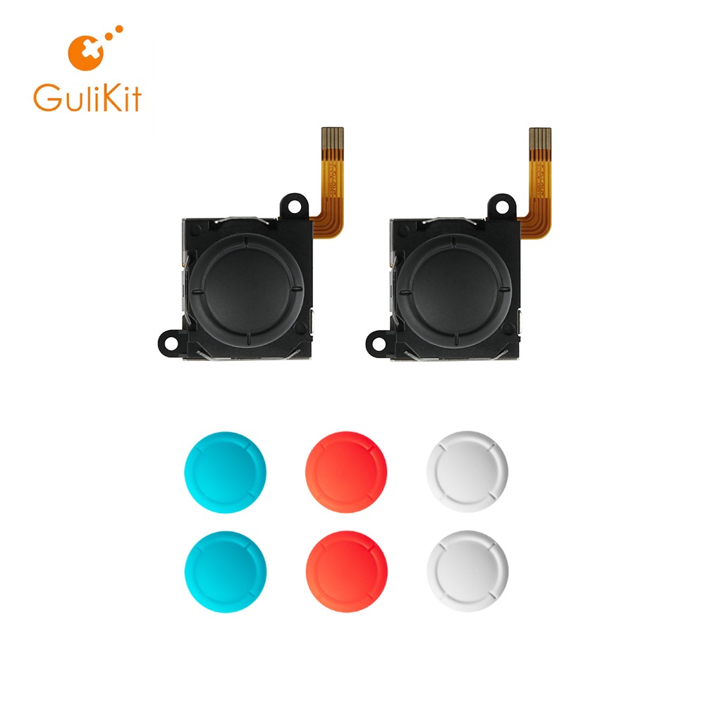 Gulikit TMR จอยสติ๊กแม่เหล็กสําหรับ Nintendo Switch Joy-Con (OLED/Lite) รองรับตัวควบคุม Switch Pro