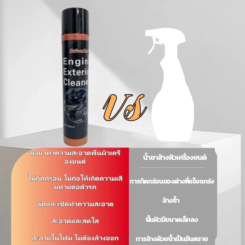 680ml น้ํายาล้างเครื่องยนต์, ไม่ใช้น้ํา, น้ํายาล้างเครื่องยนต์รถจักรยานยนต์/น้ํายาล้างโซ่, จักรยานน้ํามัน engine cleaner ขจัดคราบน้ำมันหนัก thumbnail 5