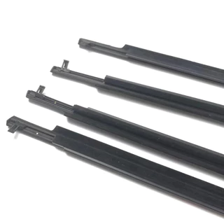 A set คิ้วรีดน้ำประตู คิ้วรีดน้ำขอบกระจก Honda JAZZ 2014-2023 ยางรีดนำ้ขอบกระจก ยางรีดน้ำ ยางรีดน้ำนอก weather strip