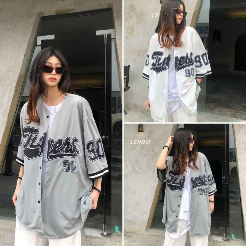 Luna Shop พร้อมส่ง เสื้อเชิ้ตผู้หญิง เสื้อเชิ้ตลายพิมพ์วินเทจ สไตล์ลำลอง ด้วยปุ่ม สวมใส่สบาย แมทช์ลุคง่าย