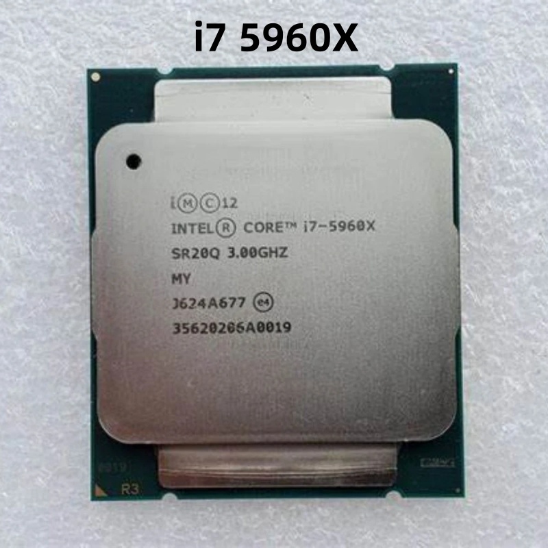 Original Core i7 5960X X79 เมนบอร์ด 8 แกน 16 ด้าย 3.00 GHz 140 W 20M แคช DDR4 LGA2011 ซ็อกเก็ต CPU