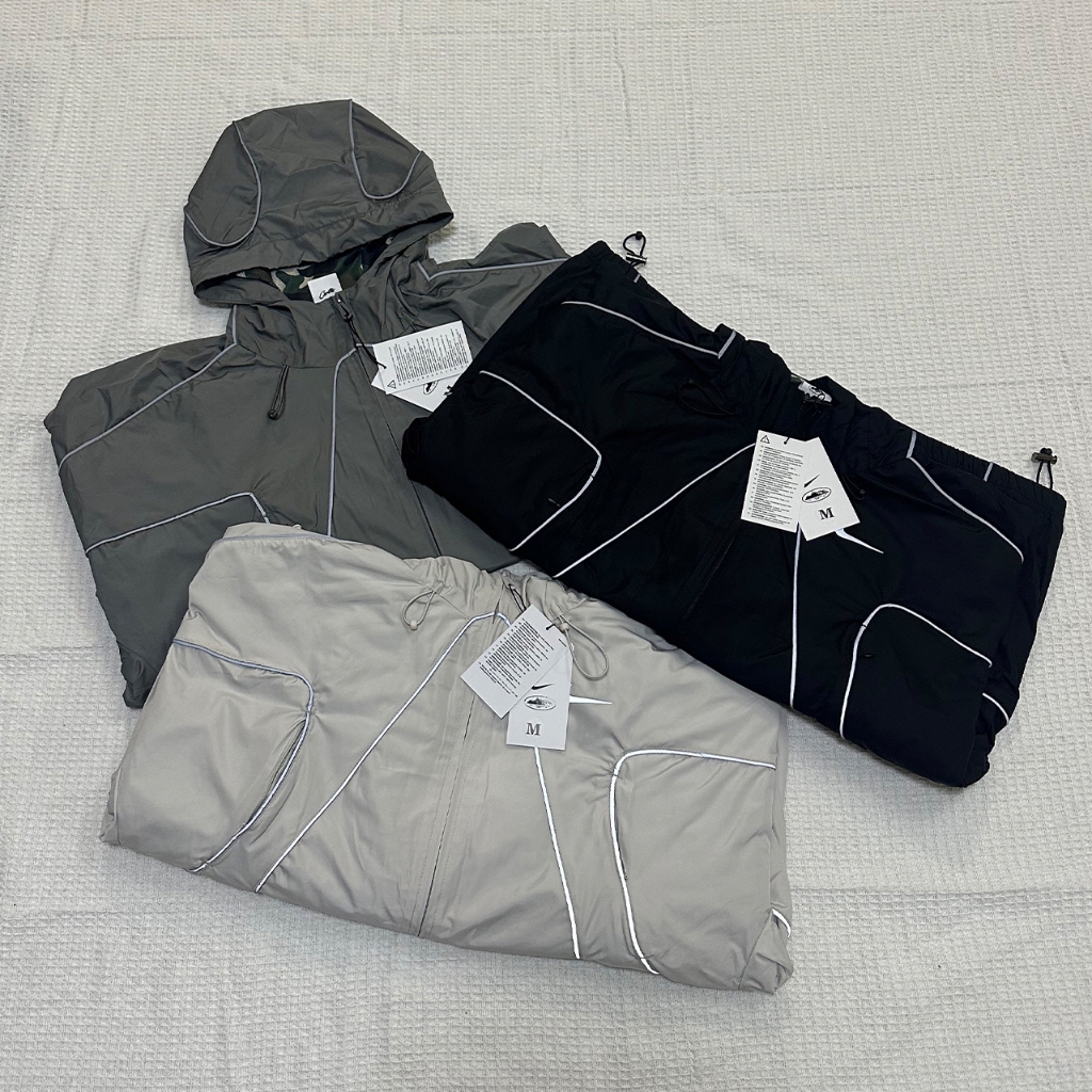 Corteiz NRG Onyx 3M Luminous Track Jacket&pants set