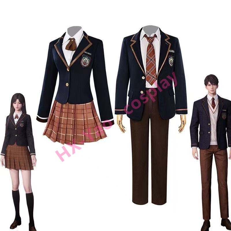 【HX-YAO】Love and Deepspace cosplay Game costumes Zayne Sylus Rafayel คอสเพลย์ อนิเมะ ชุดฟอร์ม