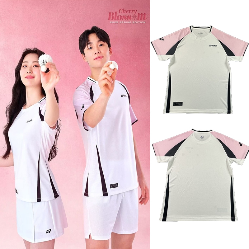 2025 ใช่ แบดมินตัน เสื้อเจอร์ซีย์ เสื้อยืดแขนสั้นแห้งเร็วชุดกีฬาท็อปส์สําหรับผู้ชายผู้หญิง