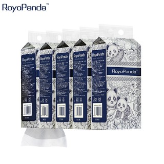 【5Packs】 RoyoPanda Tissue Hanging Tissue Soft Deluxe Tissue Facial Tissue Cheerful Tissue Comfortable Tissues Hanging Tisu 5000 Sheets