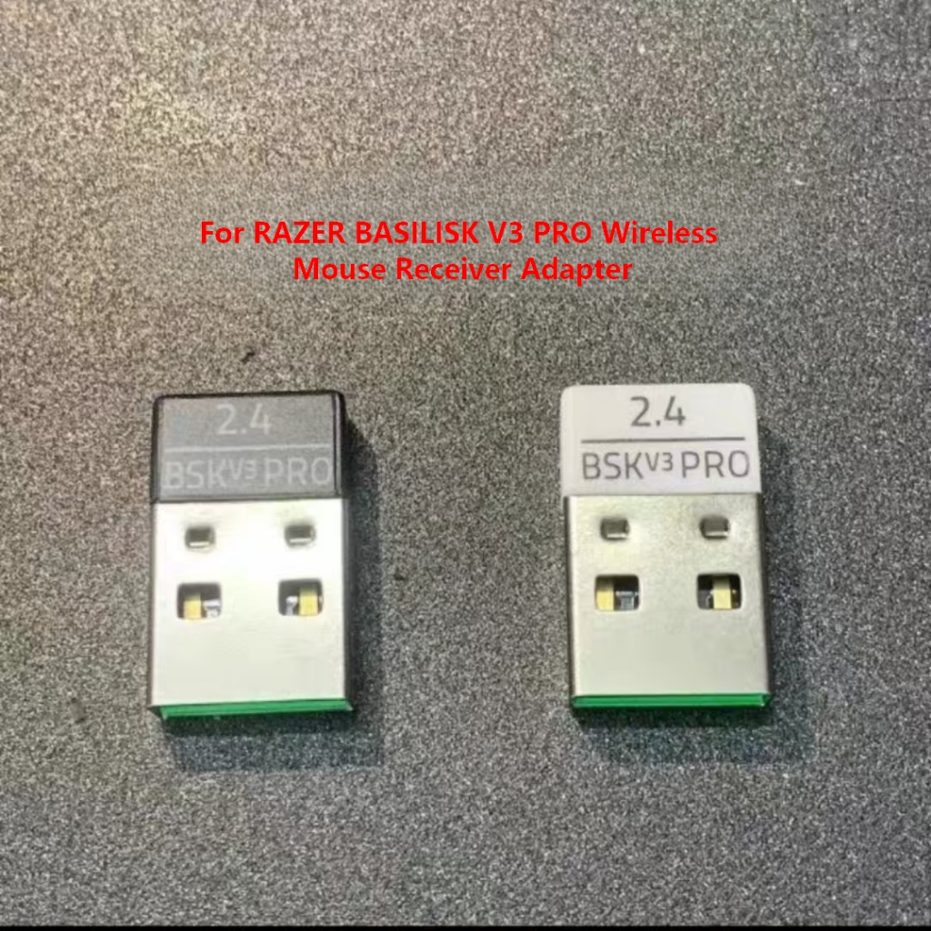 เปลี่ยนอะแดปเตอร์ USB dongle สําหรับอะแดปเตอร์รับสัญญาณเมาส์ไร้สาย RAZER BASILISK V3 PRO