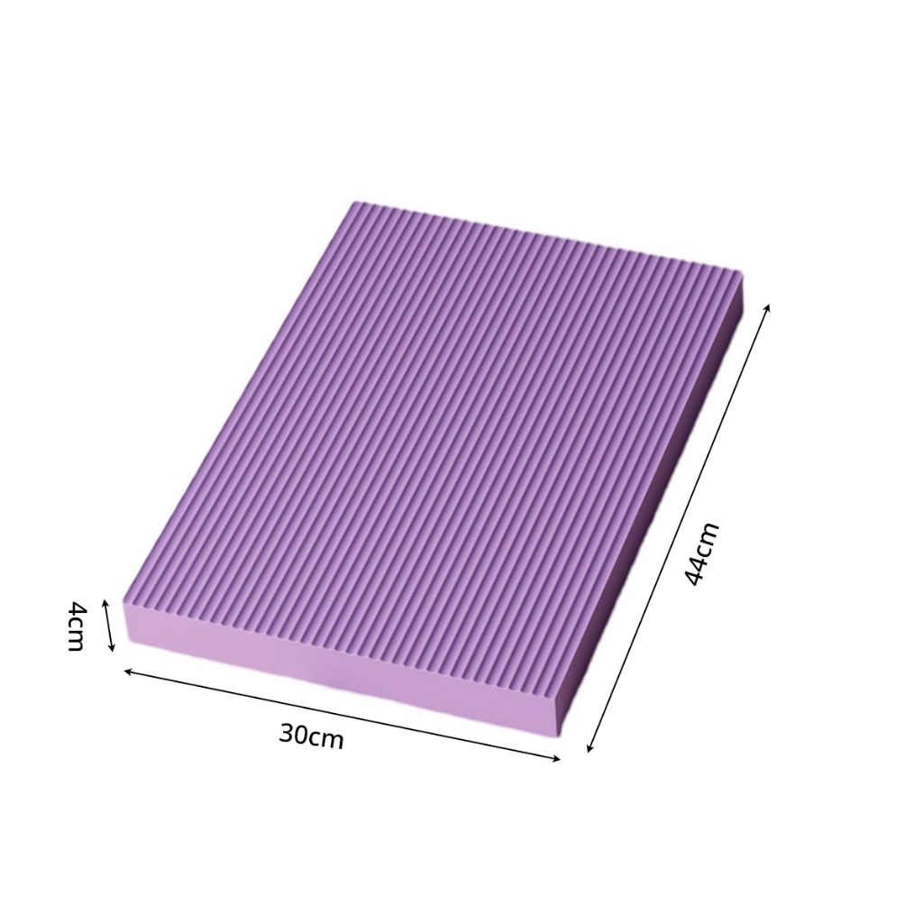 เสื่อโยคะ เสื่อสมดุล  หนา4cm แผ่นโฟมฝึกการทรงตัว โยคะพิลาทิส แผ่นรองเข่าศอก Balance Pad - รูปที่ 2