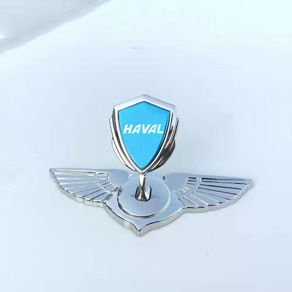 สําหรับ GWM Haval H6 Gt Phev Jolion Hev Ora Cat Funky Cat Dargo F7 F7x H9 1PC รถ 3D Emblem Flag สติก