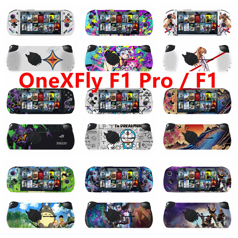 72 สีสติกเกอร์ผิวใช้งานร่วมกับ OneXPlayer OneXFly F1 Pro / F1 คอนโซลไวนิล Decal ชุดห่อป้องกันฟิล์ม