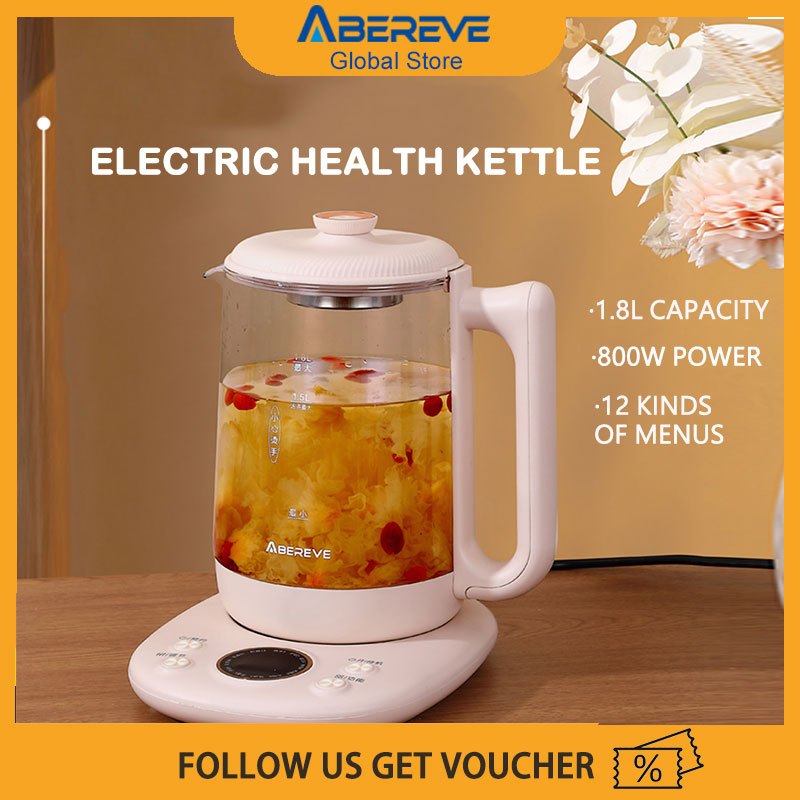 ABEREVE หม้อสุขภาพไฟฟ้า 1.8L 800W ABL-YSH39A
