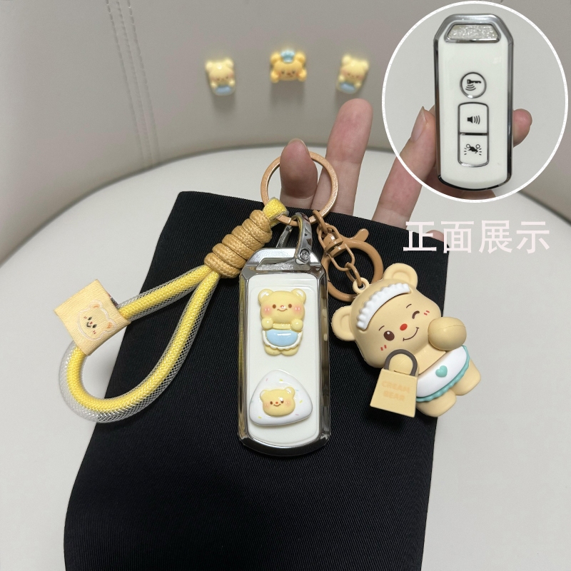 สําหรับHondaรถจักรยานยนต์Key cover vision 2020 2024 Click Vario150 SH125 pcx160 adv150 click160 adv3