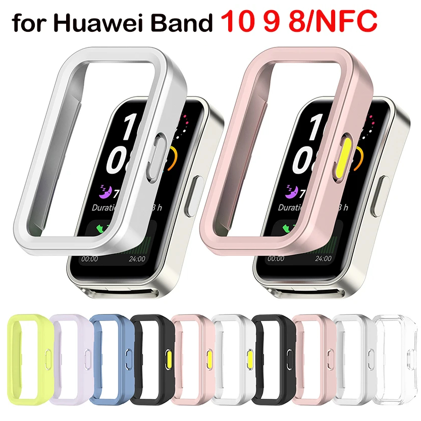 Hard PC Hollow กรอบสําหรับ Huawei Band 10 เคส กรณี Huawei Band 9 เคส Huawei Band 8 กรณี Huawei Band 