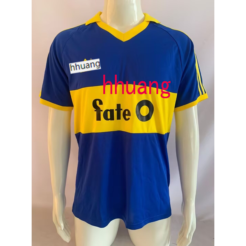 เสื้อย้อนยุคของทีม Boca Juniors แบบโฮม