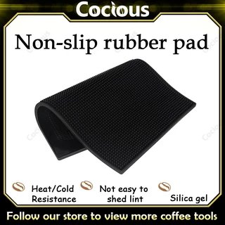 COCIOUS แผ่นยางกันลื่น แผ่นบาร์ ยางรองชงกาแฟ รองเคาเตอร์บาร์ บาร์แมท แผ่นรองแก้วน้ํา