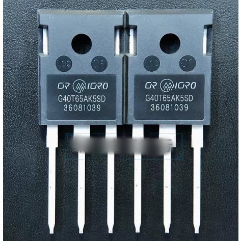 2 ชิ้น G40T65AK5SD ใหม่ original 40A650V IGBT field tube effect