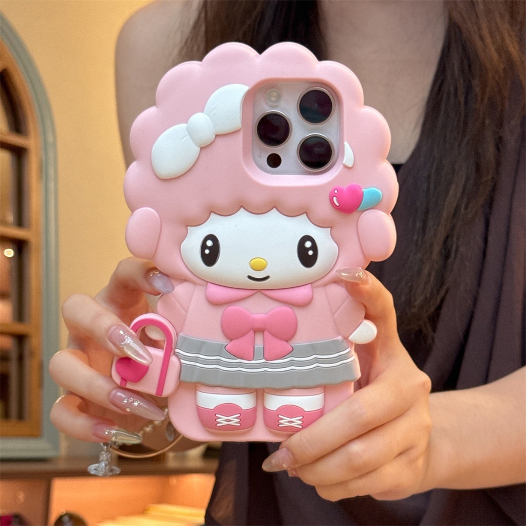 ซิลิโคนDropproof Soft Caseกระเป๋าเปียโนIphoneสําหรับiPhone 16 ProMax 15ProMax 15Plus 13 14ProMaxกรณี