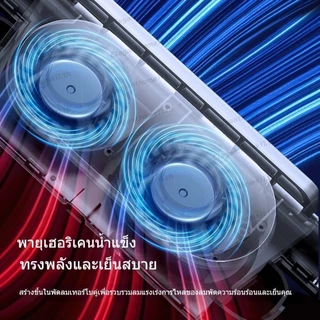 🚚สต็อกพร้อมในกรุงเทพ🚚 พัดลมเบาะหลัง พัดลมระบายความร ้ อน พัดลมพกพา 3 ความเร ็ ว ติดรถยนต ์ USB สําหรับรถบรรทุก SUV RV