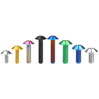 Wanyifa Titanium Bolt M4/M5/M6x10 12 15 20 25 30 35 มม.พลัมร…
