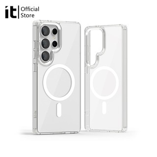 [it] เคส samusng สําหรับ s26Ultra S25Ultra S24Ultra S23Ultra S22Ultra เคสแม่เหล็กป้องกันการชนกัน เคสใส