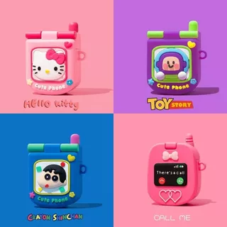 สําหรับ AirPods 4 หูฟังบลูทูธป้องกันกรณี 1/2 รุ่น Anti Drop Soft Case Pro3 รุ่นใหม่ Crayon Shin chan โทรศัพท์