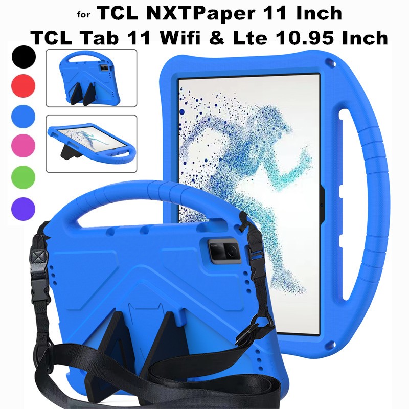 for TCL Tab 11 Wifi & Lte 9466x3 Case 1095 Inch 9166G -9466X Shock Proof EVA Tablet Stand kids Cover