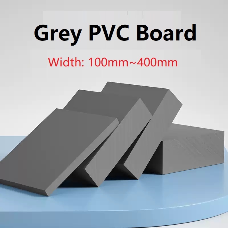 Grey PVC Sheet Hard Rigid Plastic Board White Black แผ่นพีวีซีสีเทาฮาร์ดฮาร์ดกระดานพลาสติกสีขาวสีดํา