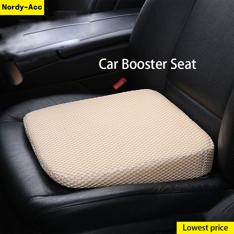 รถ Booster เบาะรองนั่งสั้นไดร์เวอร์หนาขนาดเล็กการฝึกอบรมที่นั่ง Pad สําหรับขับรถ Test Comfort อุปกรณ์เสริมอัตโนมัติ