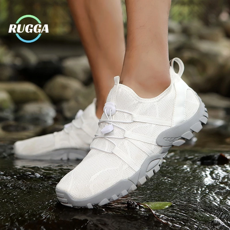 RUGGA 2025 Original Trekking Trail Biker รองเท้าสำหรับทั้งผู้ชายและผู้หญิง ยางกันลื่น ระบายอากาศได้ดี เหมาะสำหรับการเดินป่าและการขึ้นภูเขา