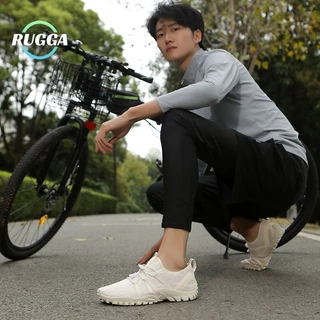 RUGGA 2025 Original Trekking Trail Biker รองเท้าสำหรับทั้งผู้ชายและผู้หญิง ยางกันลื่น ระบายอากาศได้ดี เหมาะสำหรับการเดินป่าและการขึ้นภูเขา