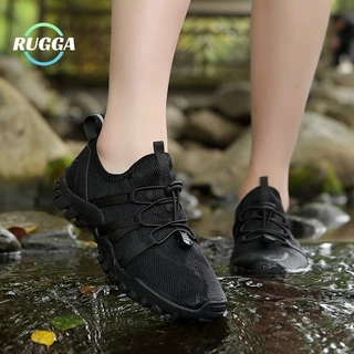 RUGGA 2025 Original Trekking Trail Biker รองเท้าสำหรับทั้งผู้ชายและผู้หญิง ยางกันลื่น ระบายอากาศได้ดี เหมาะสำหรับการเดินป่าและการขึ้นภูเขา