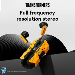 Transformers TF-T51 TWS หูฟังไร้สายบลูทูธไฮไฟสเตอริโอหูฟังเพลง/ชุดหูฟังเกม V5.4