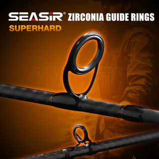 SEASIR Cast X เบ็ดตกปลาคาร์บอนไฟเบอร์ 1.83M-2.1M Zirconia ท่องเที่ยวแหวน Lure น้ําหนัก 7-25G 9KG Super Drag Spinning Rod & Casting Rod