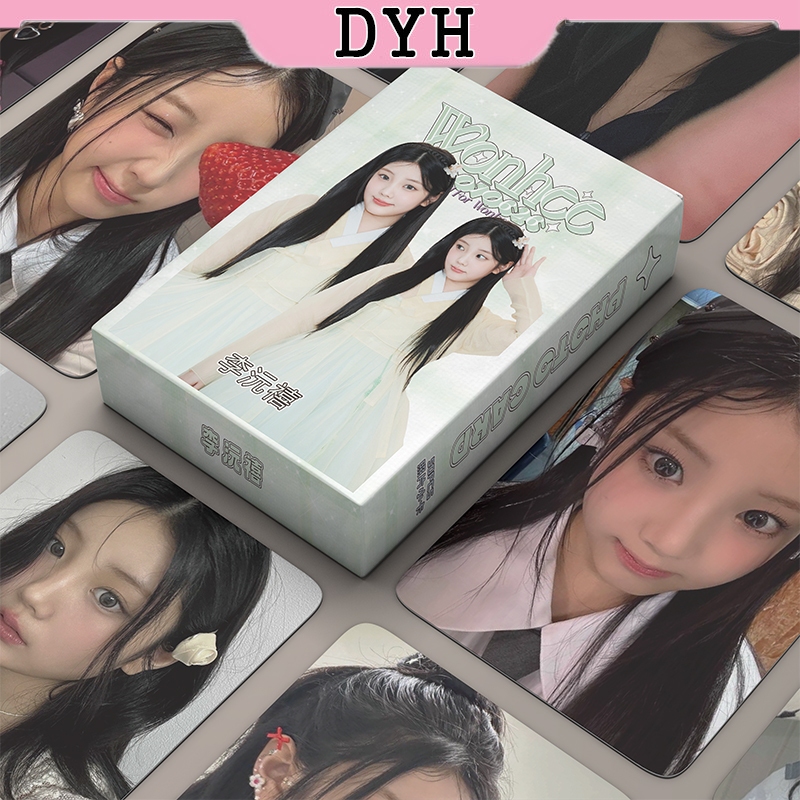 50 ชิ ้ น/box ILLIT Wonhee Laser Card Photocards LOMO Card อัลบั ้ ม KPOP