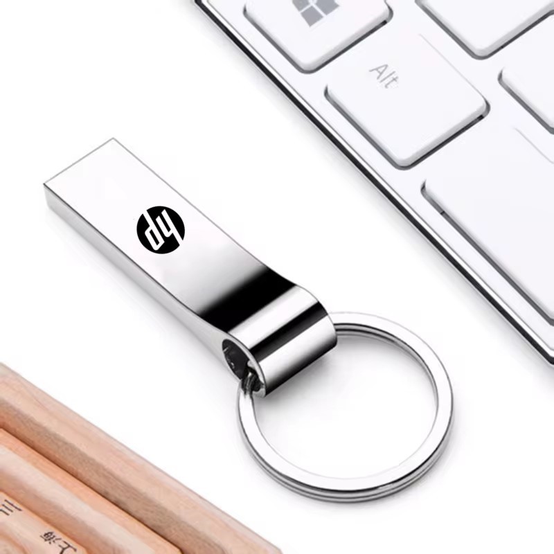 แฟลชไดรฟ์ USB 2TB 512GB 256GB128GB64GB 32GB 16GB 8GB 4GB ไดรฟ์ปากกาไดรฟ์โลหะกันน้ําเงิน USB แฟลชไดรฟ์จัดเก็บข้อมูล - รูปที่ 2
