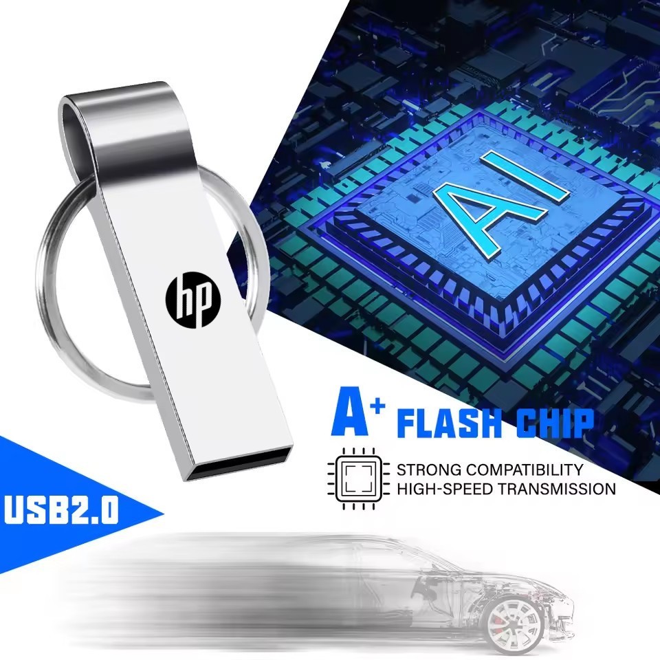 แฟลชไดรฟ์ USB 2TB 512GB 256GB128GB64GB 32GB 16GB 8GB 4GB ไดรฟ์ปากกาไดรฟ์โลหะกันน้ําเงิน USB แฟลชไดรฟ์จัดเก็บข้อมูล - รูปที่ 3