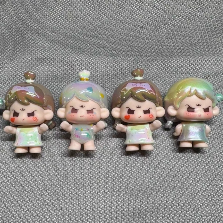 ((สไตล์ลับ) YAOYAO Eleven ฟิกเกอร์คอลเลกชันอินเทรนด์ขนาดเล็กน่ารัก