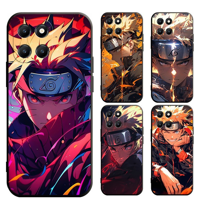 Honor X8A X8B X8 X7A X7C X7B X5B X5B Plus X6A X6B 4G 5G Plus DIY Naruto Casing Soft Case Cover