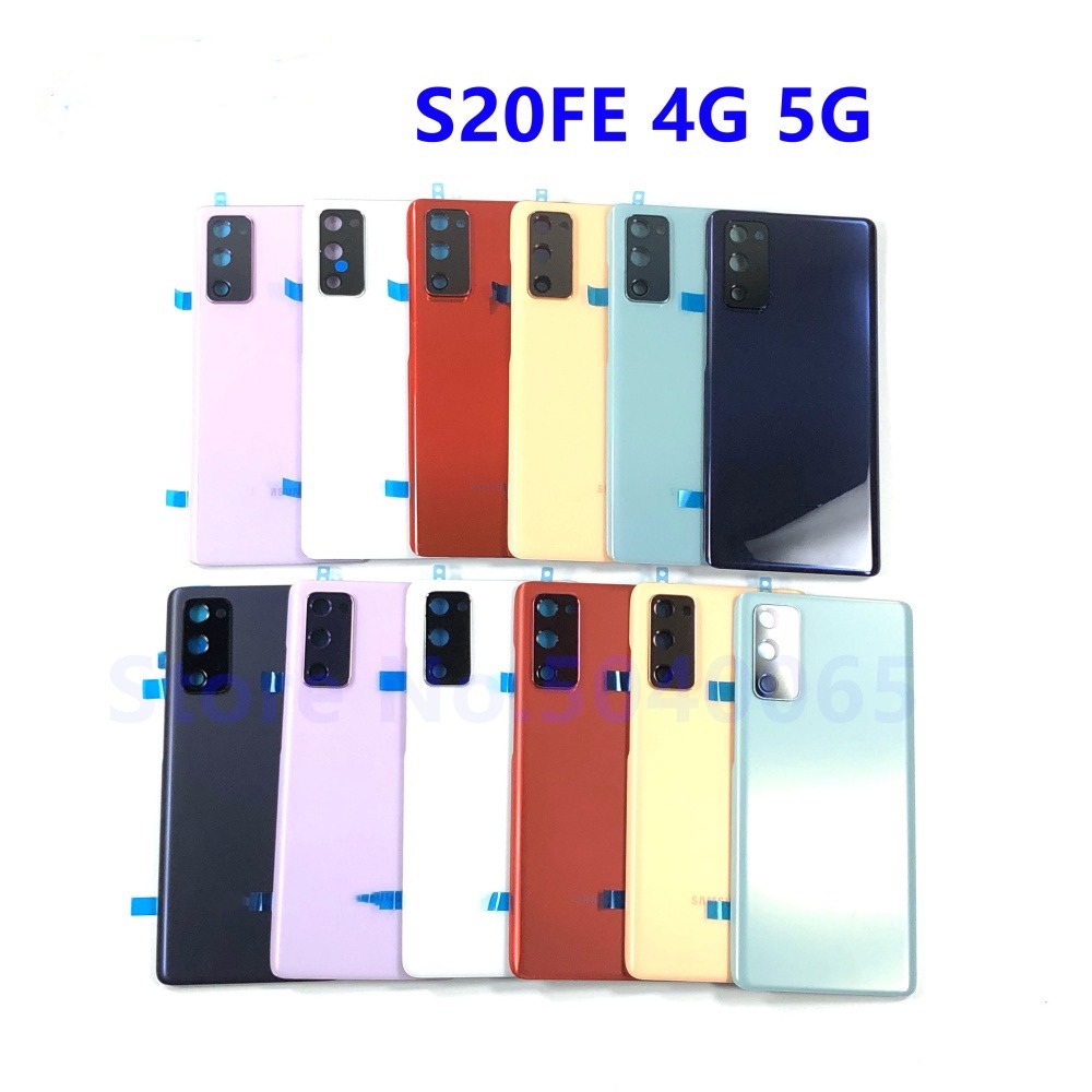 เคสแบตเตอรี่พลาสติก พร้อมเลนส์กล้อง สําหรับ SAMSUNG Galaxy S20FE 4G 5G S20 FE