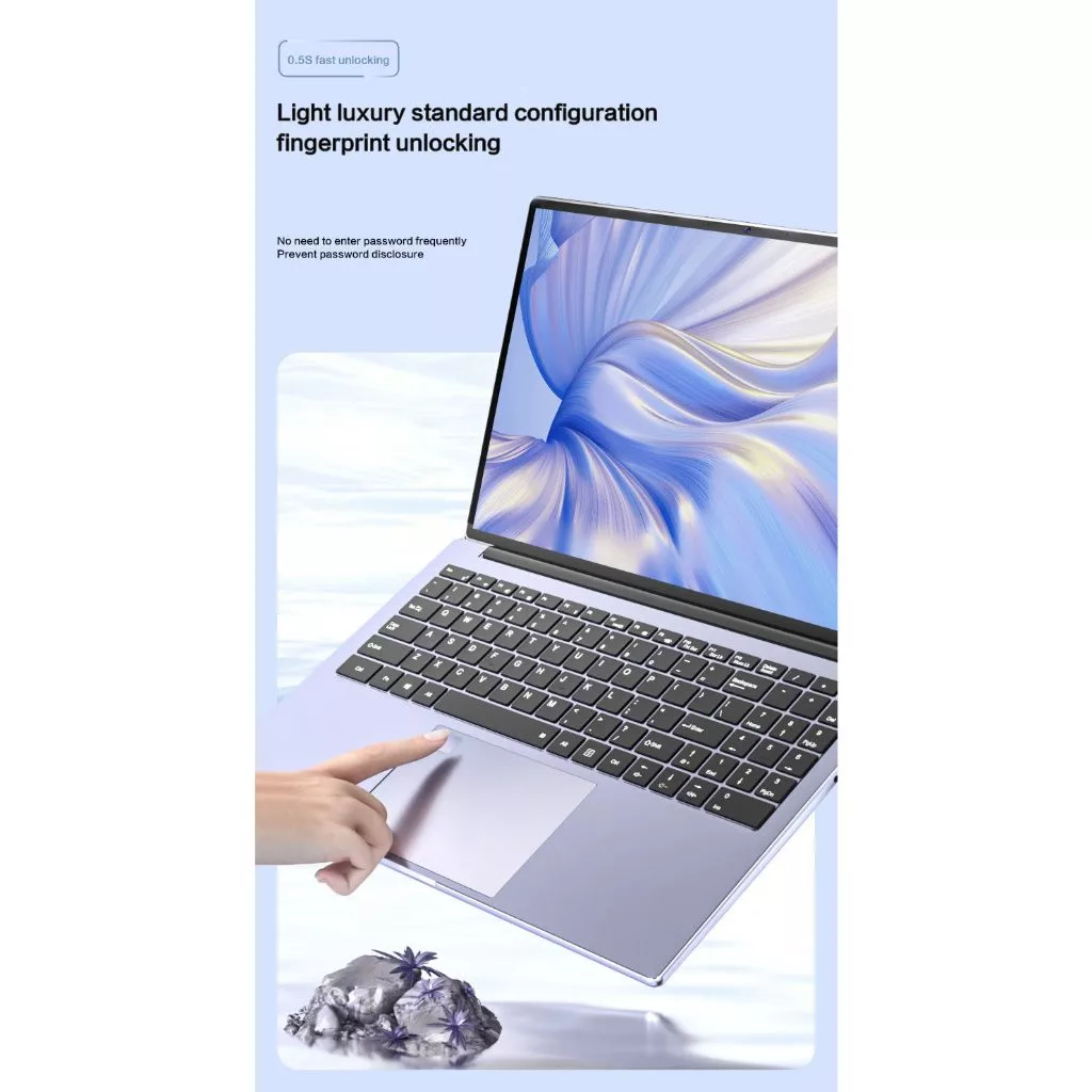 2026 แล็ปท็อปสํานักงานใหม่ 15.6 นิ้ว FHD Intel Core i7 8565U Iaptop Ram 16g DDR4 512GB SSD Windows 11 Pro แล็ปท็อป thumbnail 9